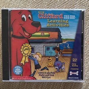 Scholastic Clifford Learning Activities CD - Red and Blue